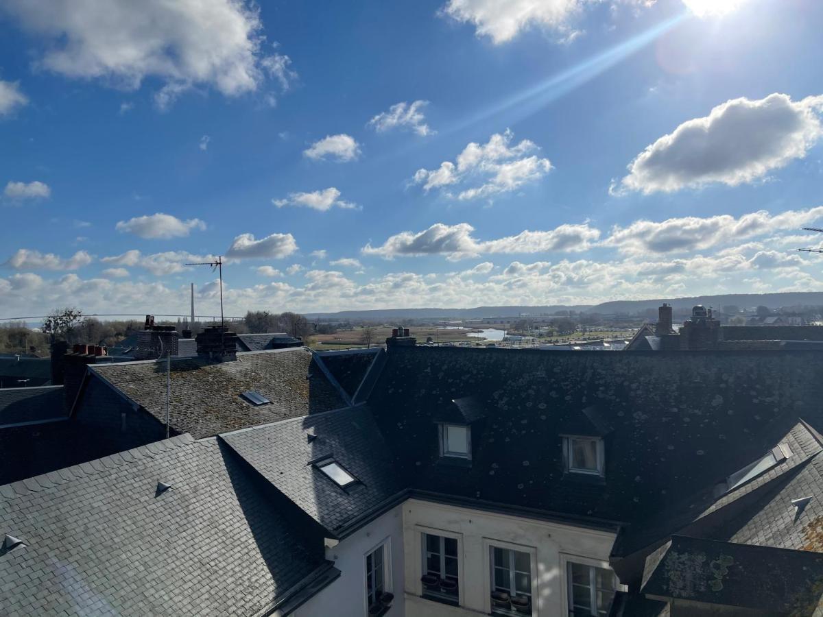 Le Loft Du Homard Bleu : Entre Ciel Et Mer Honfleur Exterior foto